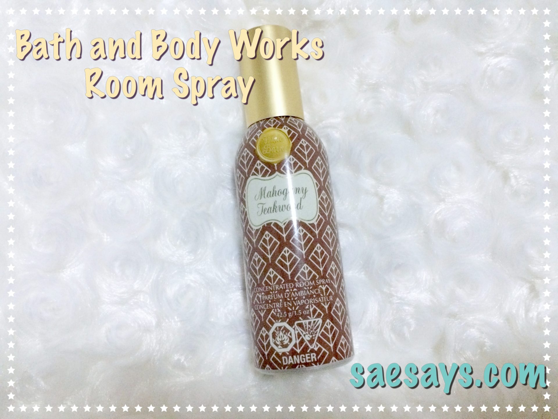 Room Spray Mahogany + Teakwood